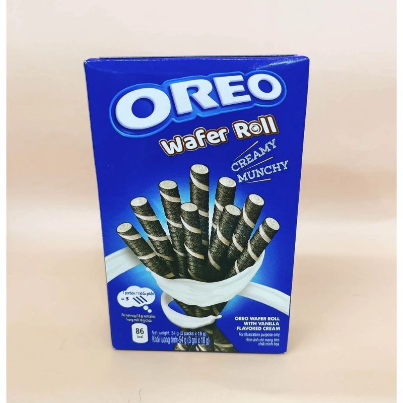 Báng quế Oreo vị vani hộp 54g