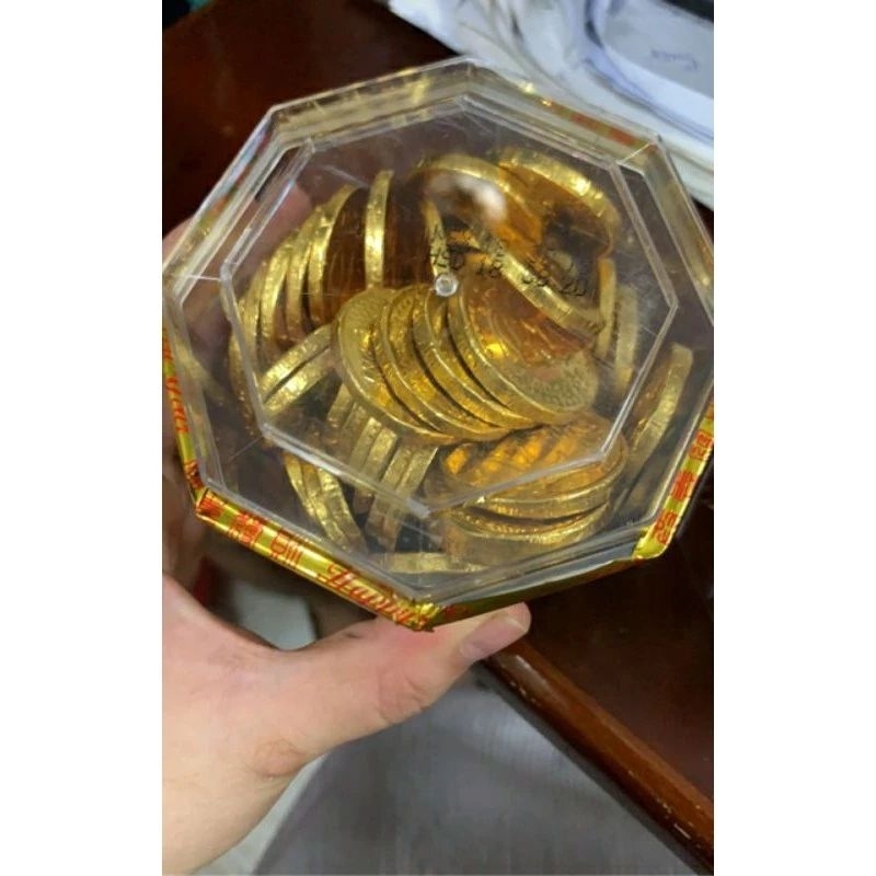 Socola đồng tiền Duy phát hộp 210g