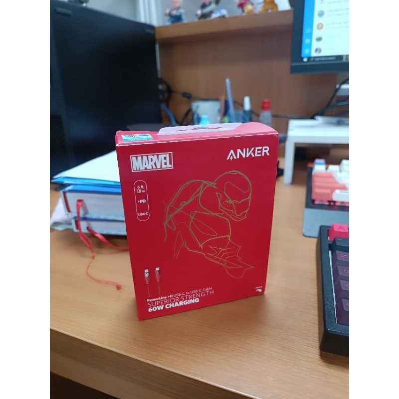 Cáp sạc Anker iron men