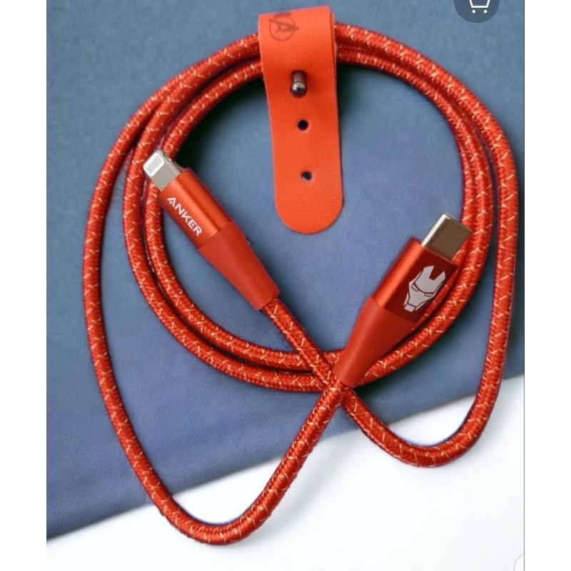 Cáp sạc Anker iron men