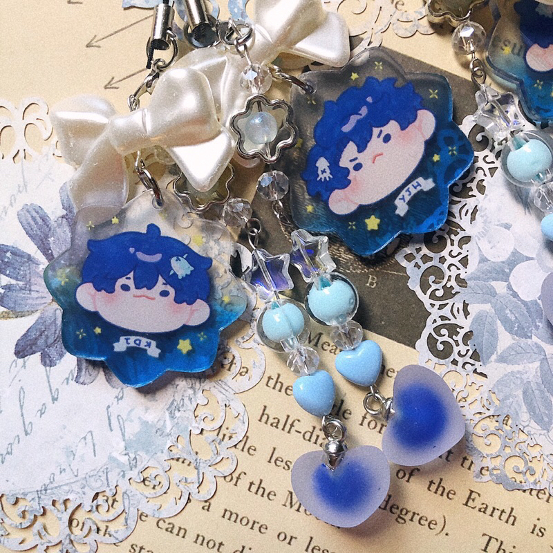 Móc khoá 3cm Kim Dokja và Yoo Junghyuk