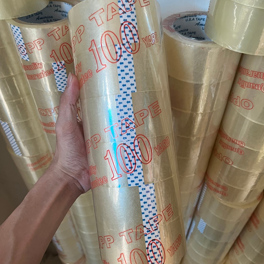 Băng keo, băng keo 4.8cm 100 yard T116 TMC Store - Băng keo trong siêu dính