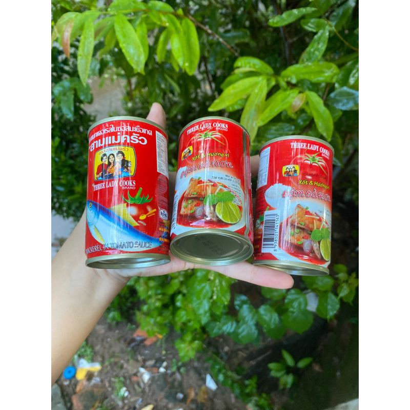 3 lon cá mồi 3 cô gái
