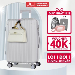 Vali Du Lịch Bamozo BMZ-8801 Size 20+24 Nhựa PC + ABS Chống Va Đập, Bảo Hành 5 Năm