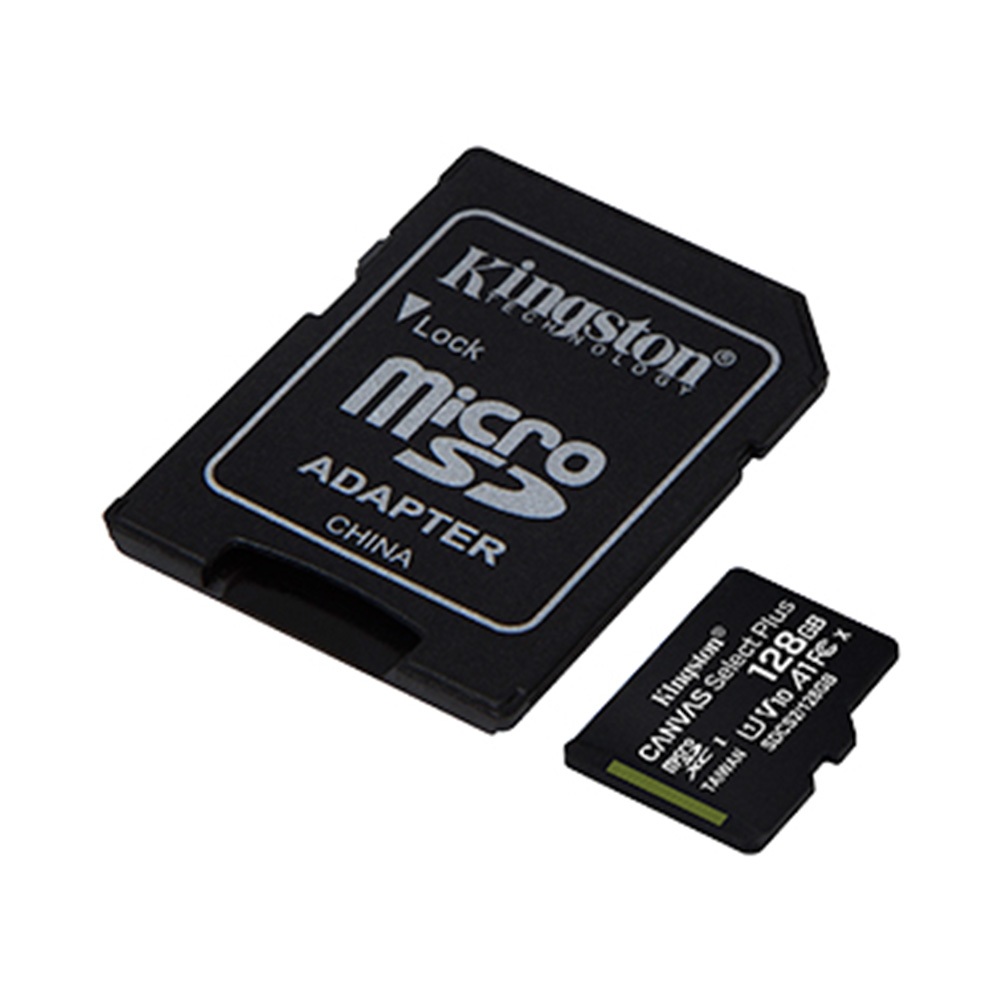 Thẻ Nhớ MicroSDXC Kingston Canvas Select Plus 128GB Class 10 U1 100MB/s SDCS2/128GB
