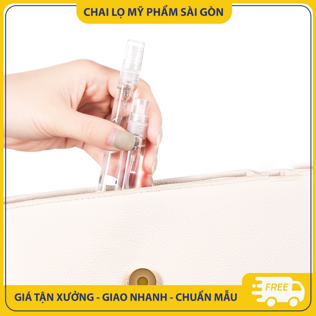Chai thủy tinh chiết xuất nước hoa, 2ml, 3ml, 5ml, 7ml, 10ml, chai xịt phun sương nhỏ gọn - BuyOne - BOPE12