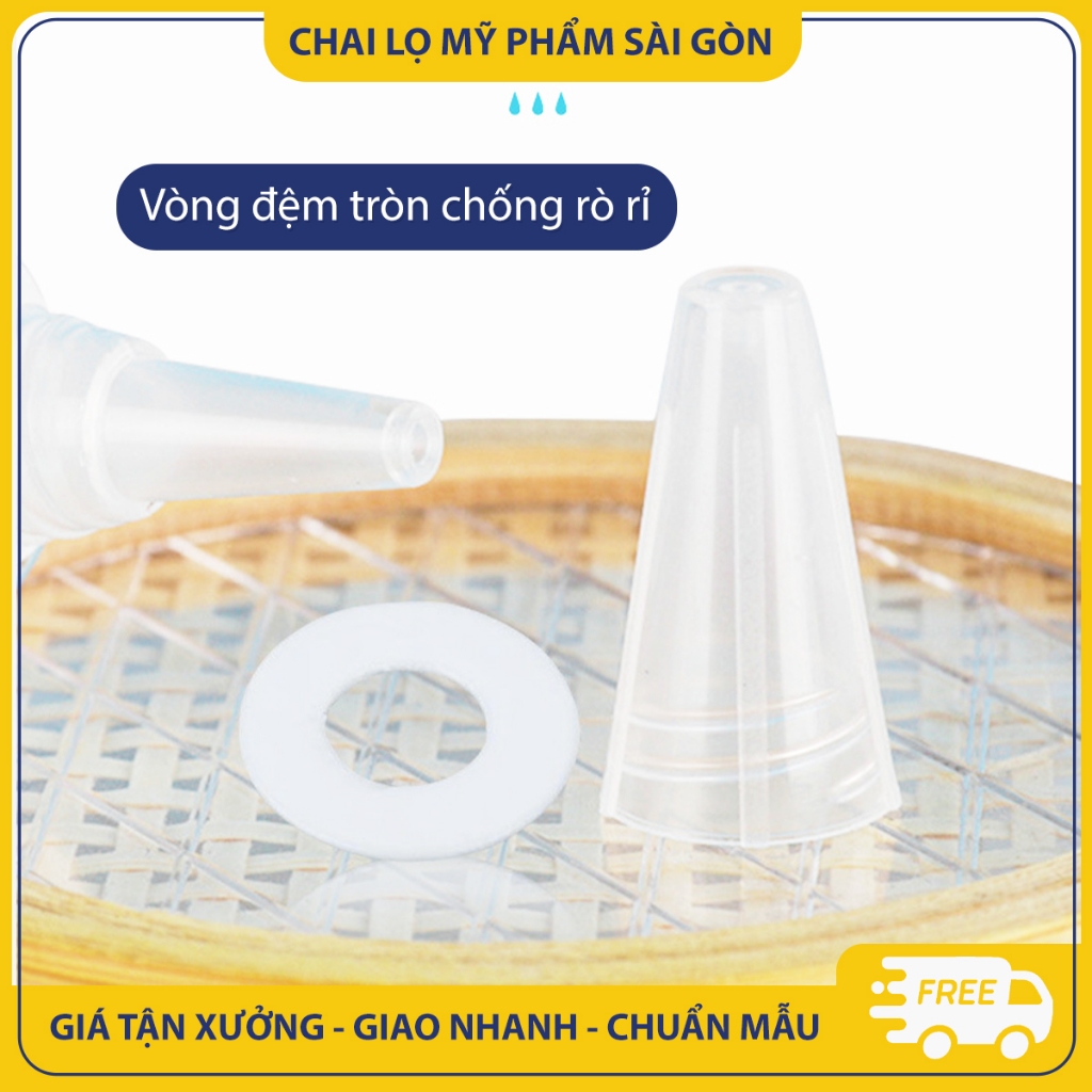 Chai nhựa chiết mỹ phẩm, mực xăm,10ml/ 20ml/ 30ml/ 50ml/ 60ml/ 80ml/ 100ml, chai nhỏ giọt tiện lợi - BuyOne - BOPE13