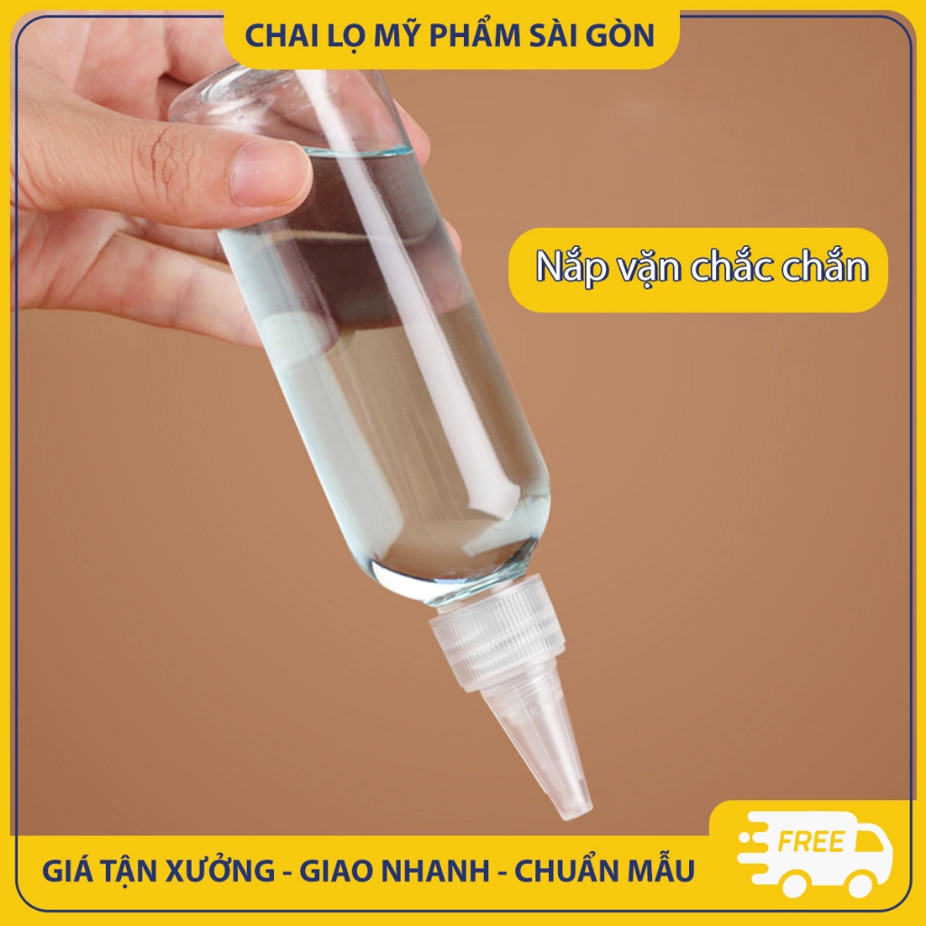 Chai nhựa chiết mỹ phẩm, mực xăm,10ml/ 20ml/ 30ml/ 50ml/ 60ml/ 80ml/ 100ml, chai nhỏ giọt tiện lợi - BuyOne - BOPE13