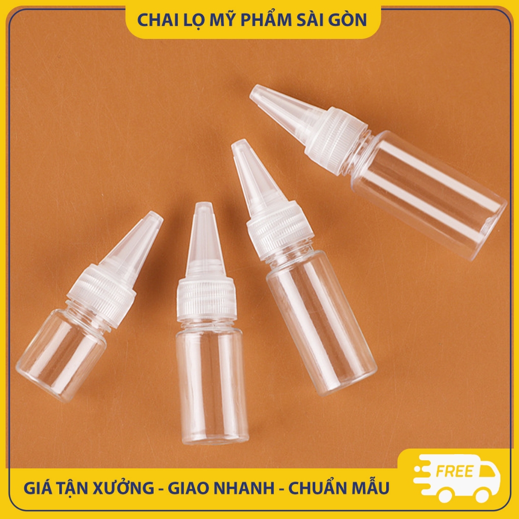 Chai nhựa chiết mỹ phẩm, mực xăm,10ml/ 20ml/ 30ml/ 50ml/ 60ml/ 80ml/ 100ml, chai nhỏ giọt tiện lợi - BuyOne - BOPE13