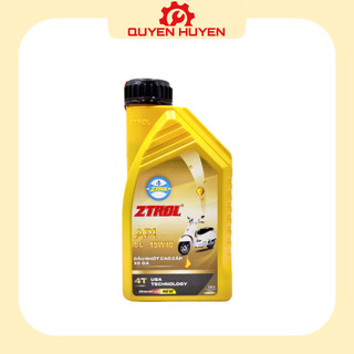 Dầu nhớt cao cấp xe ga ZTROL API SL - 15W40 Air Blade, Click, Vision, Lead, SCR, Sh, Liberty, NVX, Nouvo, Vespa...