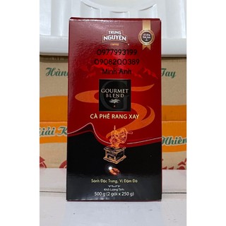 Cà Phê Rang Xay Gourmet Blend - Trung Nguyên - Hộp 500gr