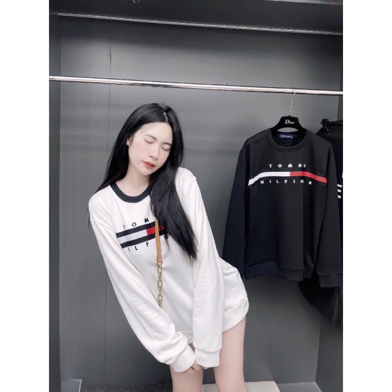 Áo Sweater Nam Nữ , Áo Sweater UNISEX Nỉ Tomy HOTHIT N09