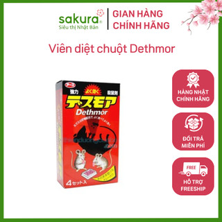 Viên diệt chuột Dethmor - Hàng Nhật nội địa