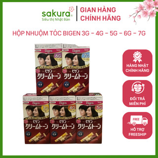 HỘP NHUỘM TÓC BIGEN 3G - 4G - 5G - 6G - 7G - HÀNG NHẬT NỘI ĐỊA