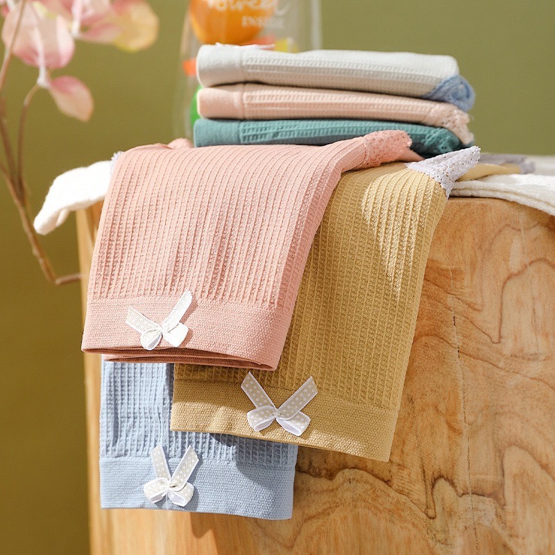 Combo 10 quần chip co giãn 4 chiều sợi bông viền ren cao Cấp