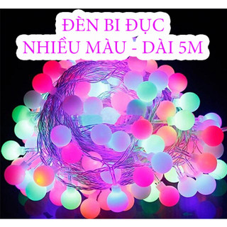 Dây đèn bi nhấp nháy trang trí sự kiện tết, noel nhiều màu 5m, 10m