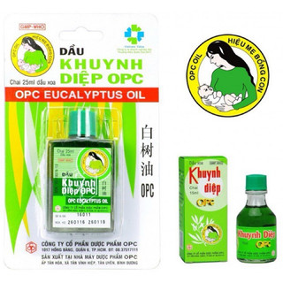 Dầu Khuynh Diệp OPC - Hiệu mẹ bồng con_Dùng được cho trẻ sơ sinh và phụ nữ có thai
