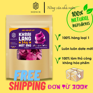 Khoai lang tím sấy mật ong - 500gr | đặc sản đà lạt |