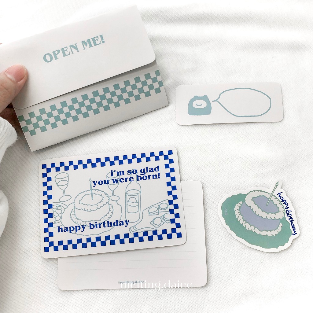 Daice || "you are so special" birthday card - set thiệp tặng sinh nhật và sticker in theo yêu cầu