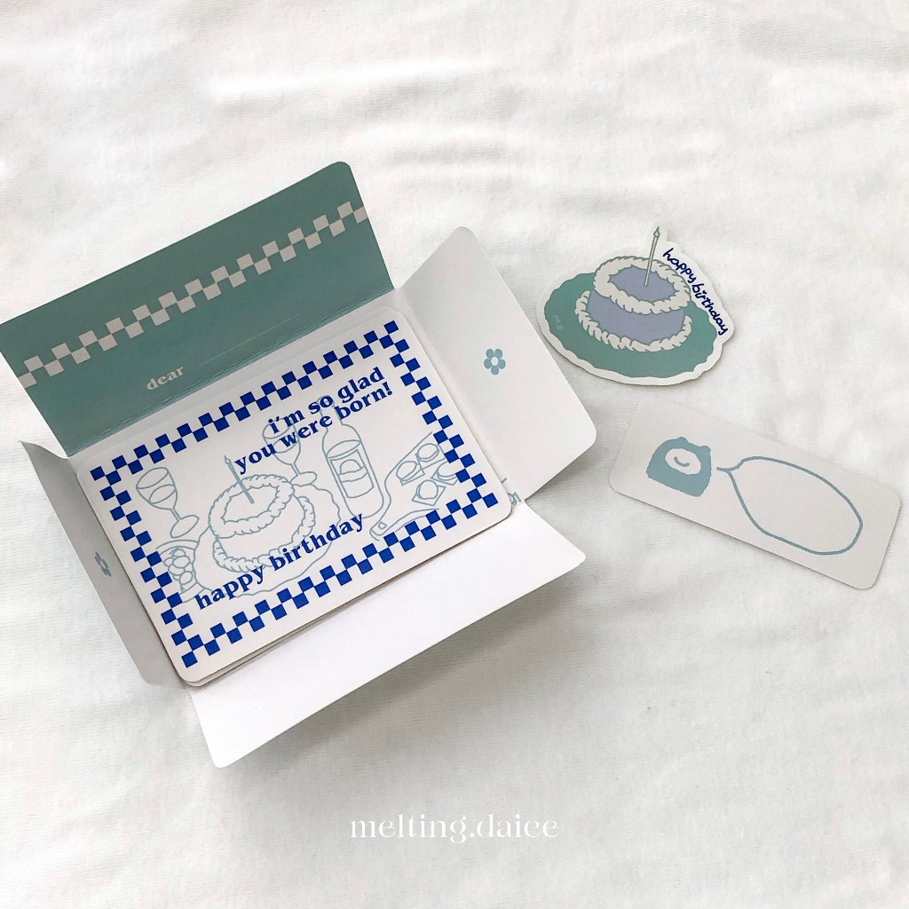 Daice || "you are so special" birthday card - set thiệp tặng sinh nhật và sticker in theo yêu cầu