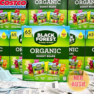 Kẹo dẻo đầy đủ dinh dưỡng cho bé yêu Black Forest Organic Gummy Bears Mỹ 1.47kg Thùng 65 Gói