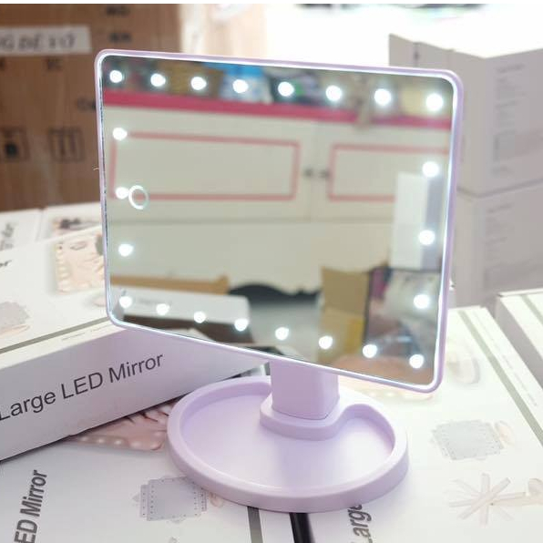 Gương Trang Điểm Có Đèn Led Large LED Mirror.