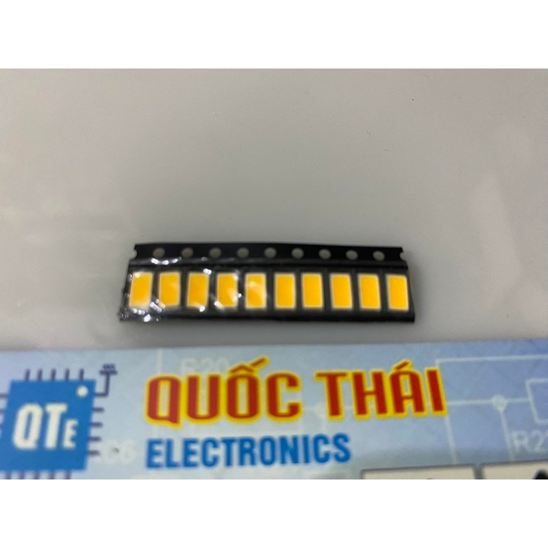 CHIP LED 5730 MÀU TRẮNG ẤM (GÓI 10 CON)
