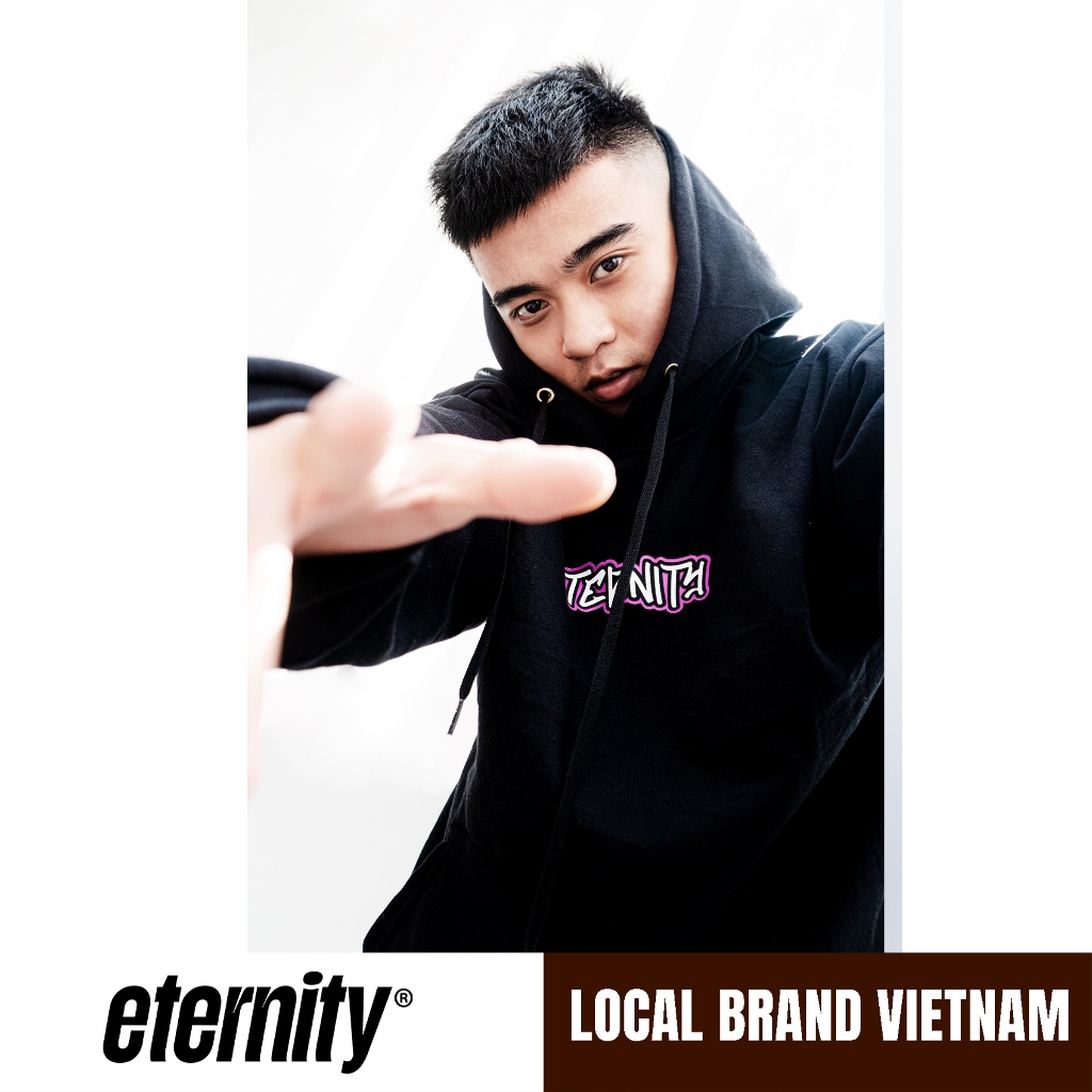 Hoodie Graffiti EY Chính Hãng Unisex Chất Nỉ Bông
