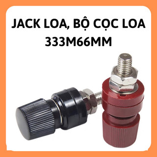 Jack loa, bộ cọc loa 333M66MM, cọc sắt, jack loa cốt đồng, jack bắp chuối, cọc sắt nguyên chất,cọc xuyệt, cặp cọc sắt