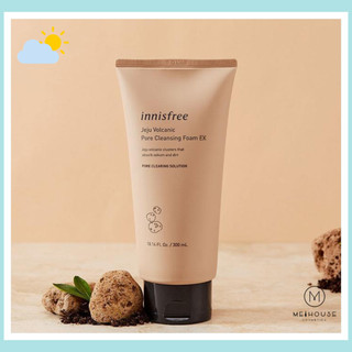 Sữa Rửa Mặt Tro Núi Lửa Innisfree Jeju Volcanic Pore Cleansing Foam