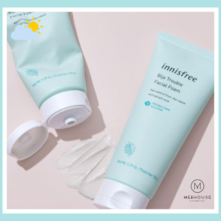 Sữa Rửa Mặt chăm sóc da mụn Kiềm Dầu Nhờn Innisfree Bija Trouble Facial Foam