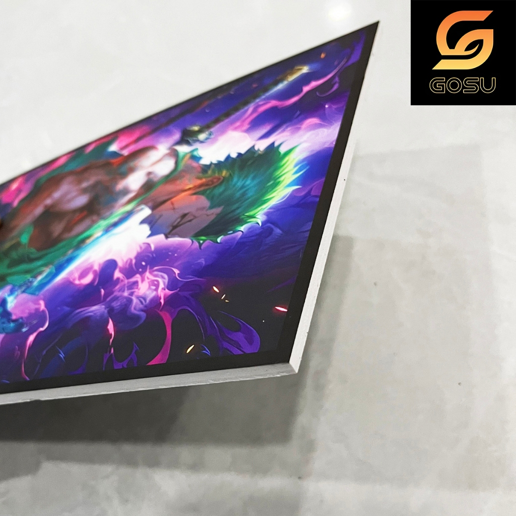 Bộ tranh 10 bức anime kimetsu no yaiba- Demon Slayer anime manga decor góc học tập làm việc siêu đẹp