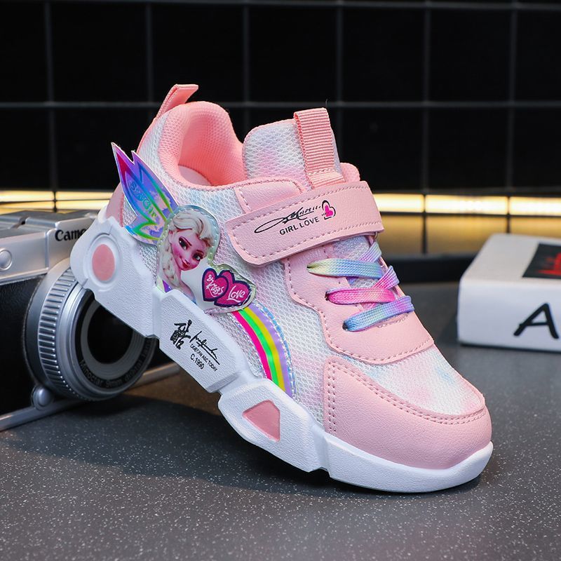 Giày thể thao bé gái , loại cao cấp mềm, êm , bền , đẹp,  giày cho bé gái công chúa ELSA