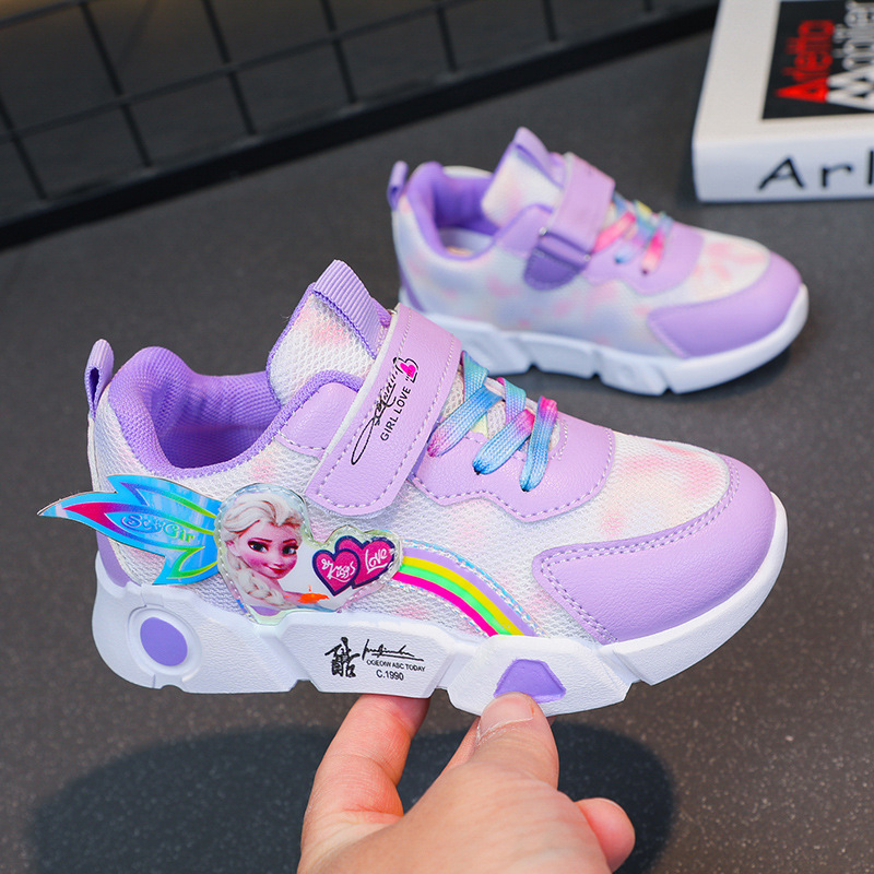 Giày thể thao bé gái , loại cao cấp mềm, êm , bền , đẹp,  giày cho bé gái công chúa ELSA