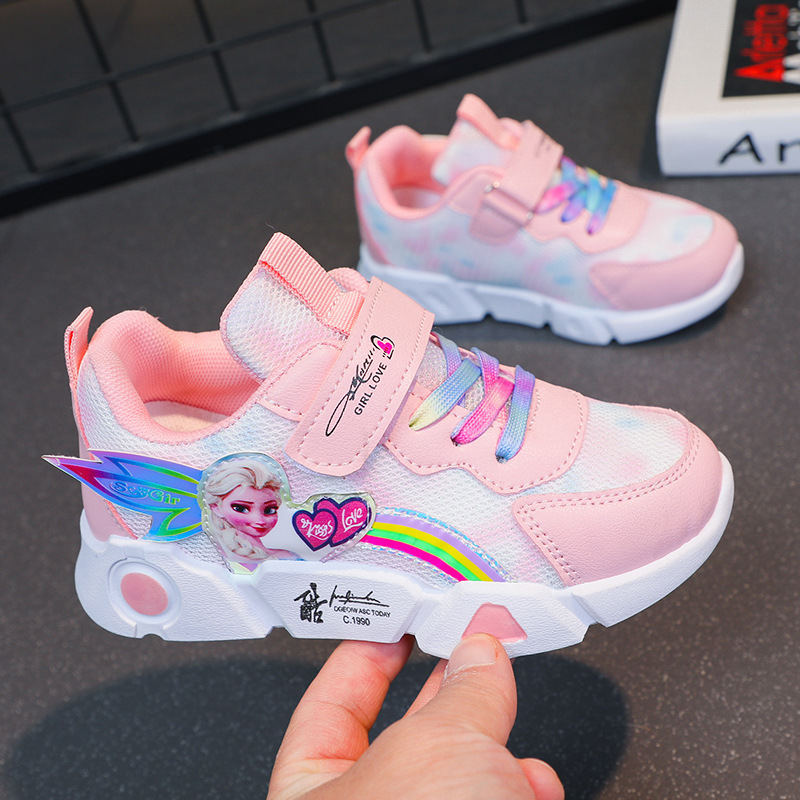 Giày thể thao bé gái , loại cao cấp mềm, êm , bền , đẹp,  giày cho bé gái công chúa ELSA