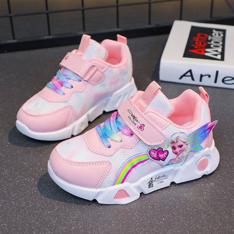 Giày thể thao bé gái , loại cao cấp mềm, êm , bền , đẹp,  giày cho bé gái công chúa ELSA