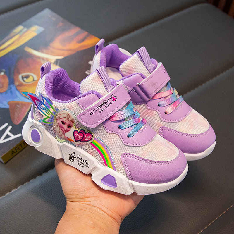 Giày thể thao bé gái , loại cao cấp mềm, êm , bền , đẹp,  giày cho bé gái công chúa ELSA