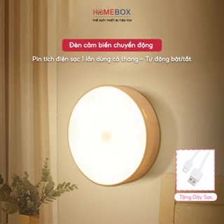 Đèn cảm biến chuyển động dán tường cầu thang tủ quần áo, Đèn Led cảm ứng sạc USB tiết kiệm điện