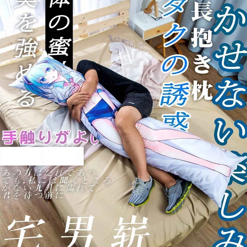 Vỏ Gối ôm Anime Game Honkai Star Rail siêu to dài 1,5m x 50cm hàng có sẵn Kafka và đặt theo yêu cầu