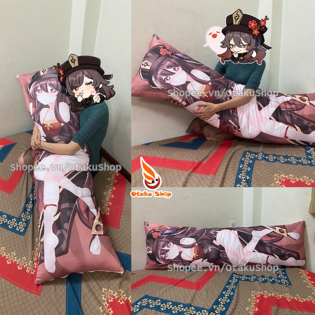 Vỏ Gối ôm Anime Game Honkai Star Rail siêu to dài 1,5m x 50cm hàng có sẵn Kafka và đặt theo yêu cầu