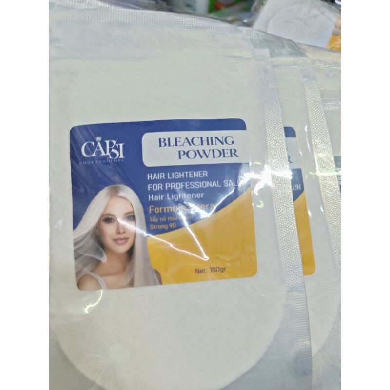 bột tẩy tóc collagen 100g