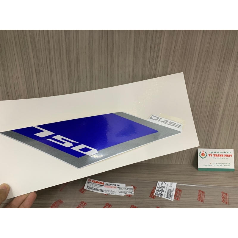 Tem bửng ngoài Ex 150 Xanh GP đời 15 trước Phải   2ND2