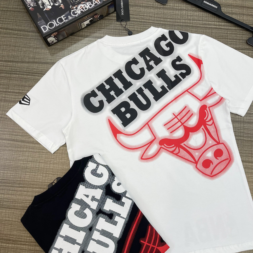 Áo thun Chicago Redbulls cotton 2C cực mượt dày dặn chuẩn hàng hiệu trendy boy phố