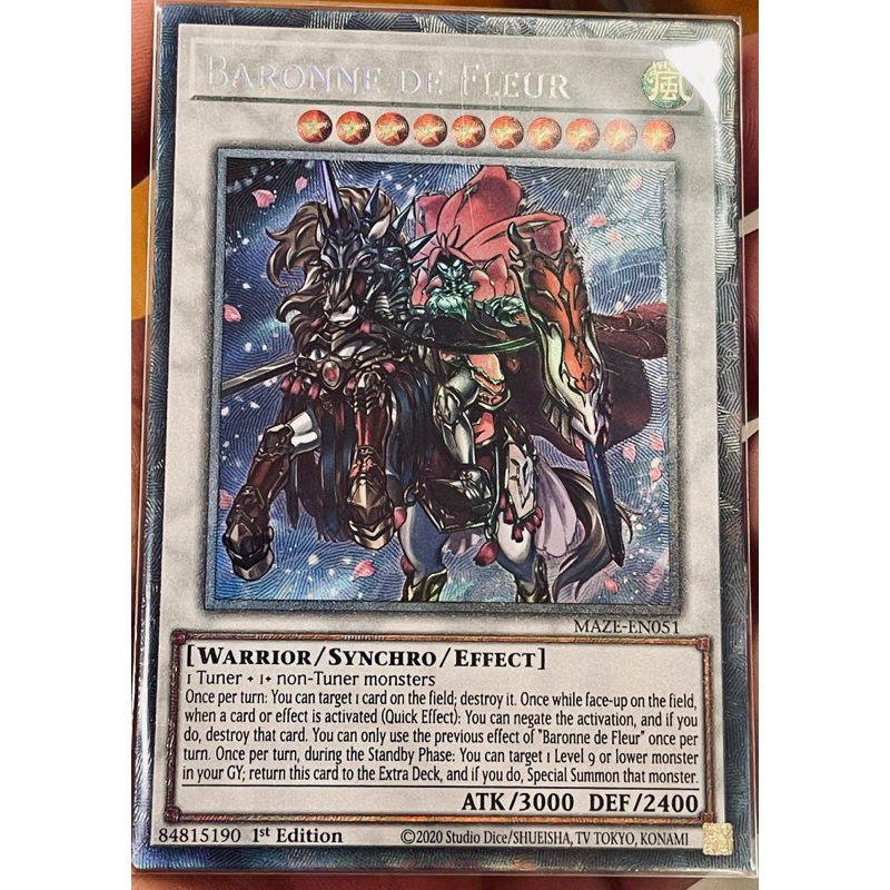 Baronne de Fleur - MAZE-EN051 - Collector's Rare 1st Edition