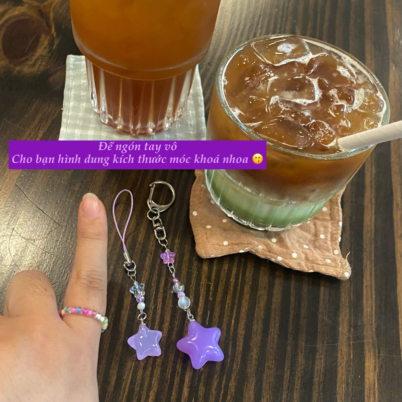 ☆ Móc khoá SAO dễ thương dạ ✦