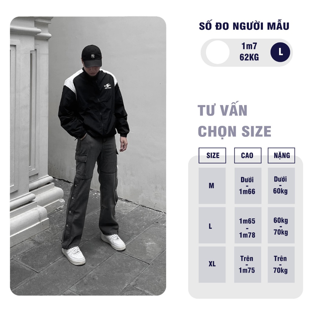 Áo Khoác Gió Nhăn Local Brand Sporty HacTurbo Dukeen Vải Gió Dù Nhăn 2 Lớp Oversize Nam Nữ Form Rộng A035