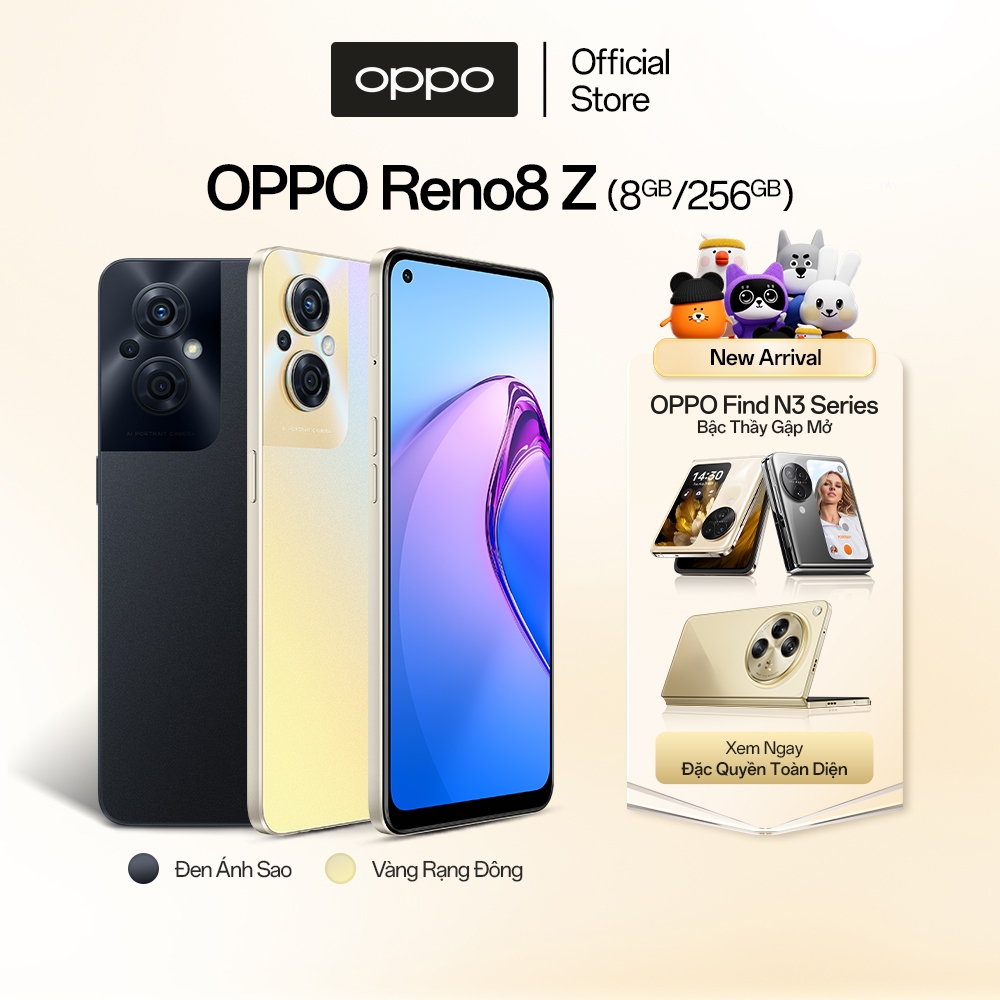 Điện Thoại OPPO RENO8 Z 5G (8GB/256GB) - Hàng Chính Hãng