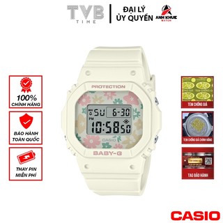 Đồng hồ nữ dây nhựa casio baby-g chính hãng bgd-565rp-7dr