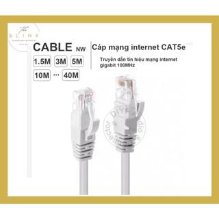 Dây cáp mạng bấm sẵn 2 đầu kingmaster dài 1.5m - 2m- 3m - 5m - 10m utp cat 5e