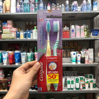 Bàn chải đánh răng mềm mảnh Colgate